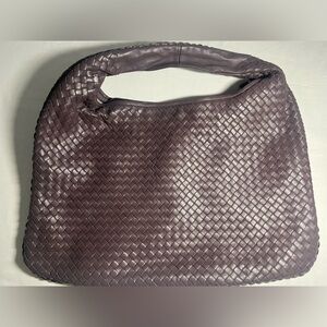 Source Unknown Purple Woven Tote Bag